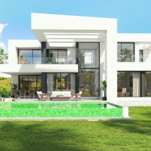 Villas de Obra Nueva en el Limonar, Málaga